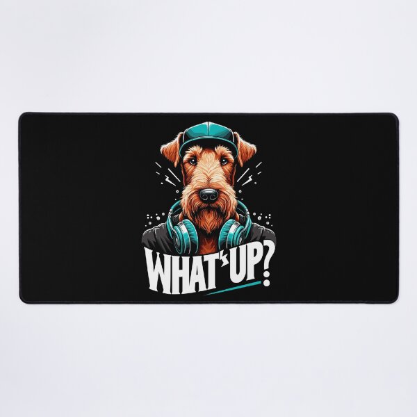 Item preview, Irish Terrier What's Up Gangsta Dog Gift designed and sold by Pineapple-Tree.