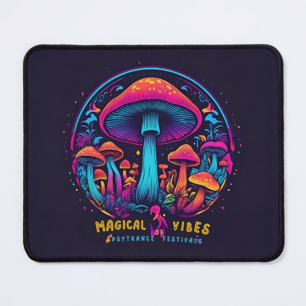 Item preview, Vibraciones mágicas de los festivales de Psytrance designed and sold by CreativeBizarre.