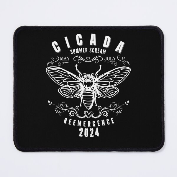 Item preview, Cicada Summer Swarm, scream, For Entomologiste designed and sold by ArtByKatti.