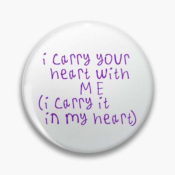 Item preview, i carry your heart with me designed and sold by kinpirks.
