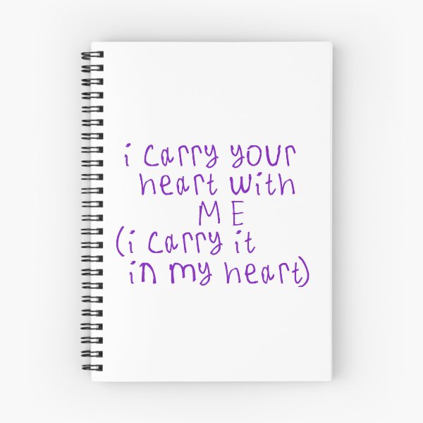 Item preview, i carry your heart with me designed and sold by kinpirks.