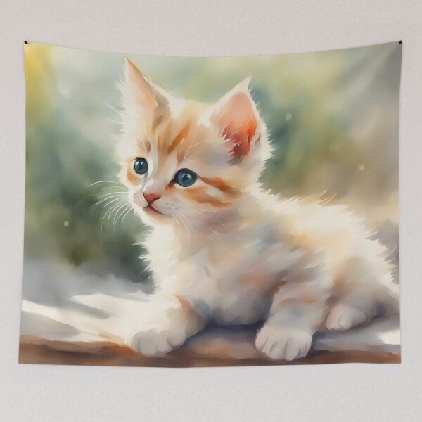 Item preview, Cute Kitten in a Dream designed and sold by CalmnessbyChoice.