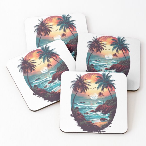 Item preview, Tropical Islands Oval Design 1 of 12 designed and sold by Jenson Major.