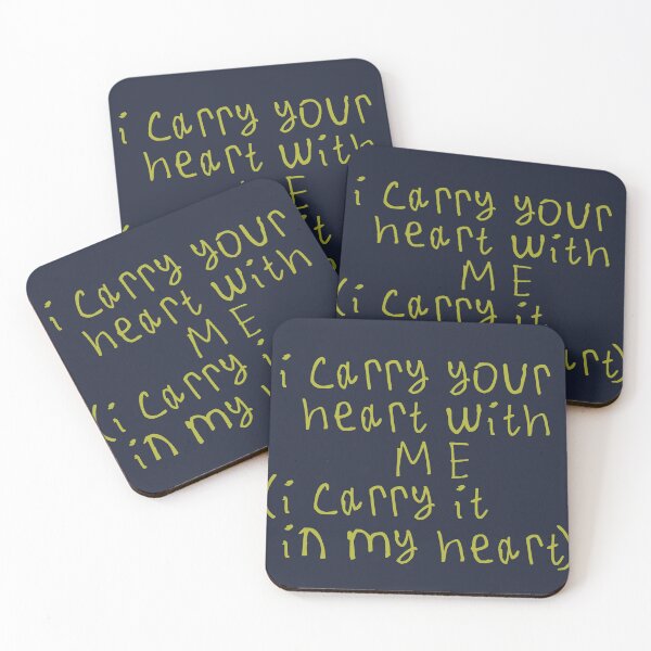 Item preview, i carry your heart with me designed and sold by kinpirks.