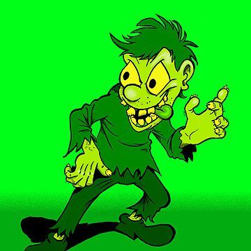 Artwork thumbnail, Putrid green hunchback by The Creep factory