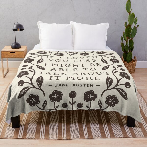 Item preview, Emma 'If I Loved You Less' Quote designed and sold by ohjessmarie.
