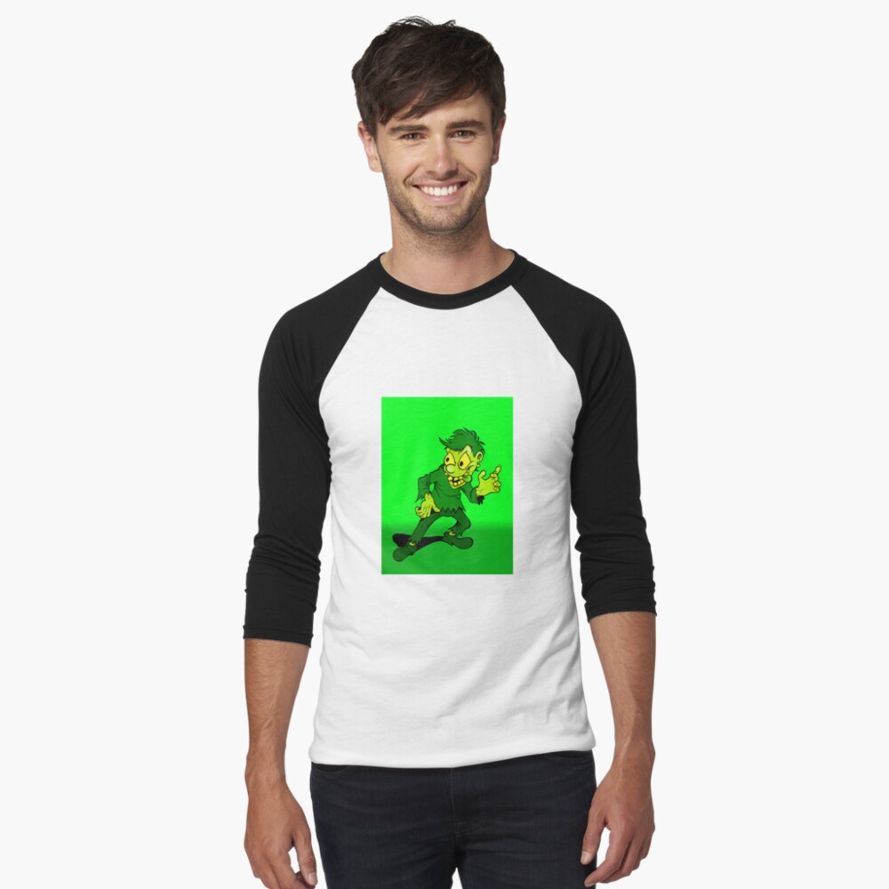 Item preview, Baseball ¾ Sleeve T-Shirt designed and sold by Skinrash.