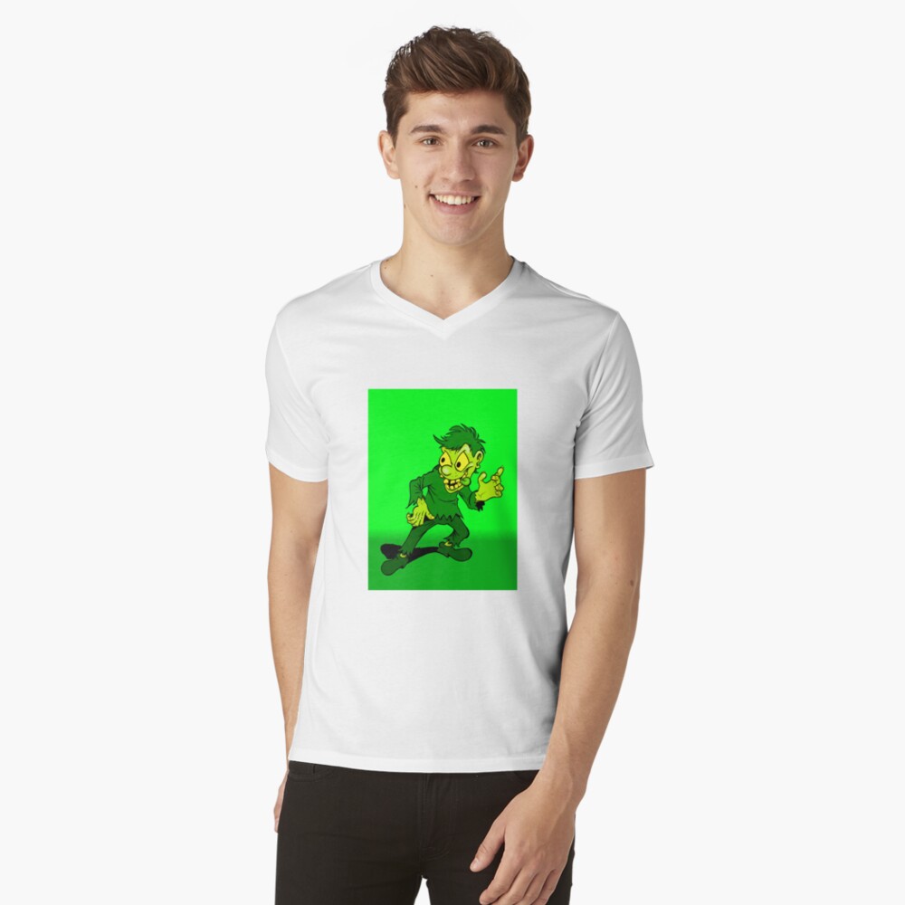 Item preview, V-Neck T-Shirt designed and sold by Skinrash.