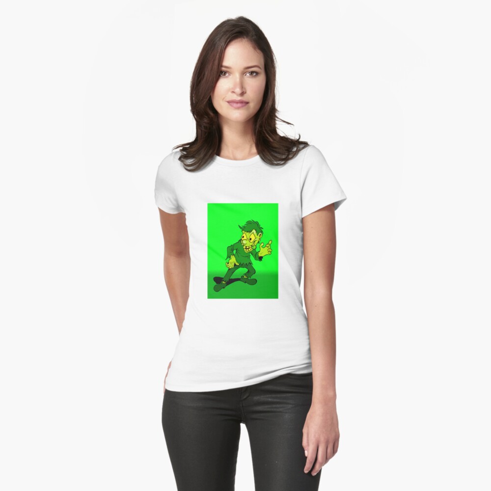 Item preview, Fitted T-Shirt designed and sold by Skinrash.