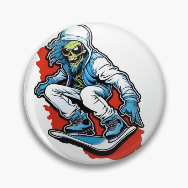 Item preview, Zombie Snow Boarder designed and sold by Jfouty.