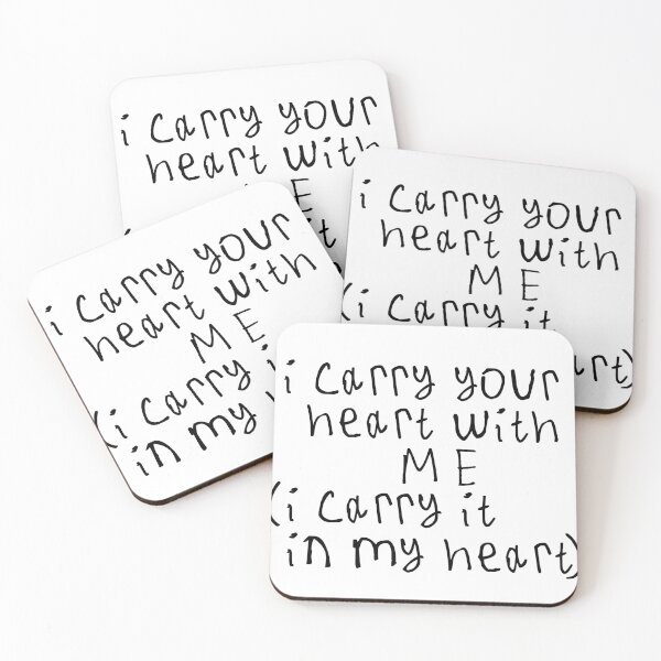 Item preview, i carry your heart with me designed and sold by kinpirks.