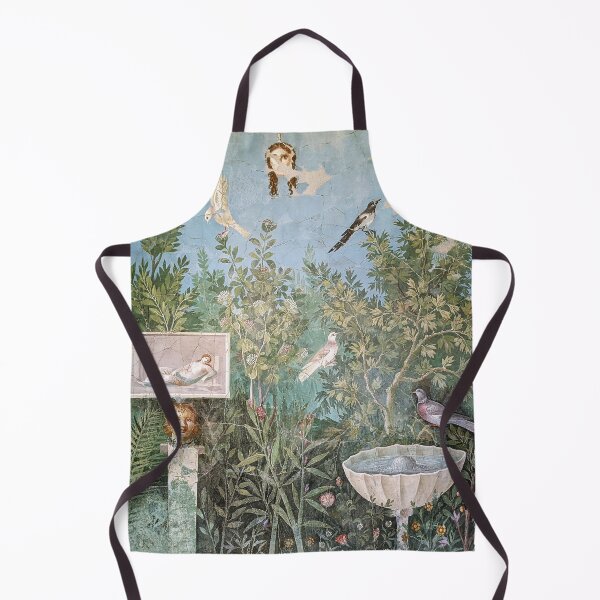Item preview, Pompeian fresco representing a garden. Pompeian Viridarium designed and sold by likiska.