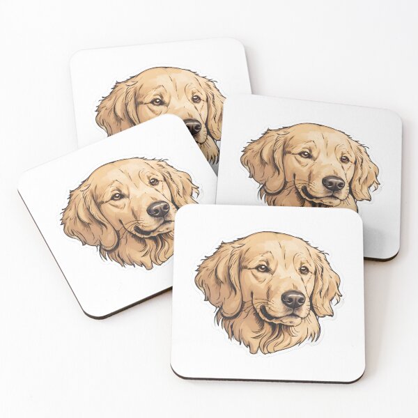 Item preview, Adorable Golden Retriever Dog - Perfect for Dog Lovers! designed and sold by LotusFlyFox.