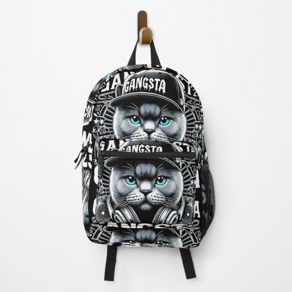Item preview, BKH British Shorthair Blue Cat Gangsta Gangster Gift designed and sold by Pineapple-Tree.