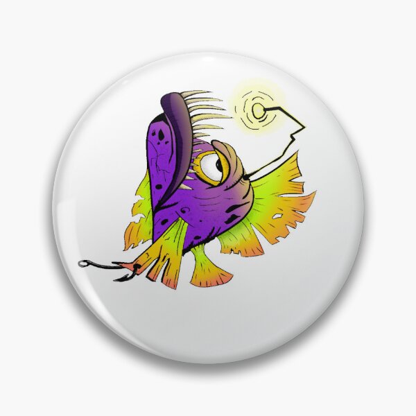 Item preview, Mean Fisher Fish  designed and sold by Jfouty.