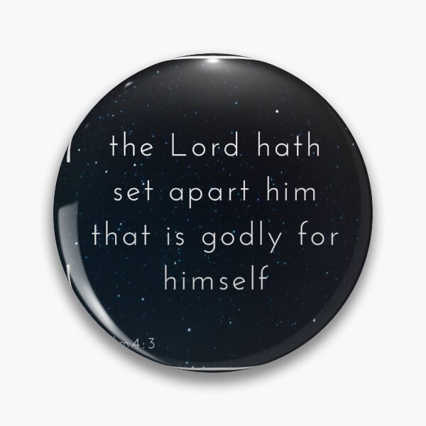 Item preview, Psalm4:3 designed and sold by Undonemadenew.