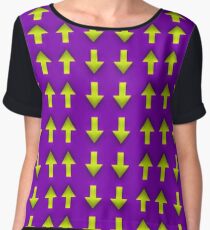 Moving illusion, Op art, optical art, visual art, optical illusions, abstract, pattern, design, tracery, weave, drawing, wonderful, remarkable, extraordinary Chiffon Top