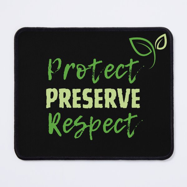 Item preview, Wildlife ecology Protect Preserve Respect gifts for ecologists designed and sold by alczar.