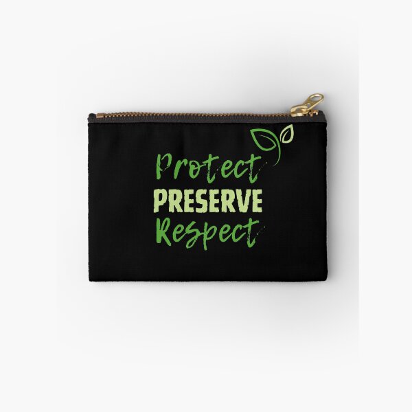 Item preview, Wildlife ecology Protect Preserve Respect gifts for ecologists designed and sold by alczar.