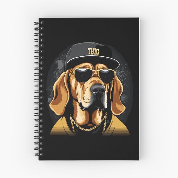 Item preview, Bloodhound Gangsta Gangster Dog Gift designed and sold by Pineapple-Tree.