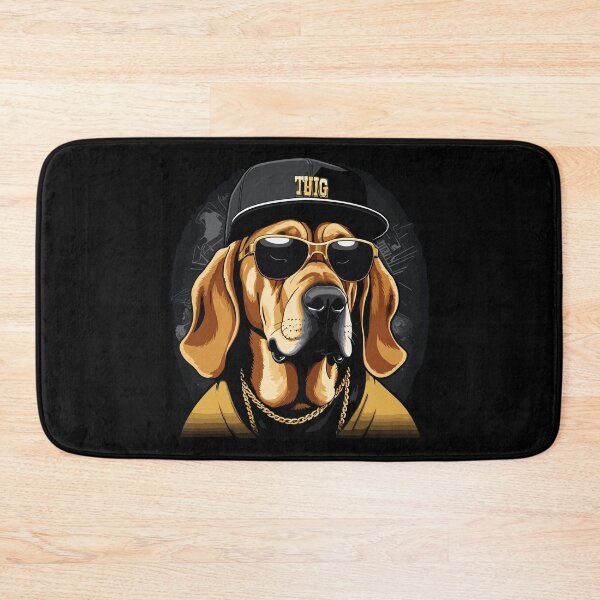 Item preview, Bloodhound Gangsta Gangster Dog Gift designed and sold by Pineapple-Tree.