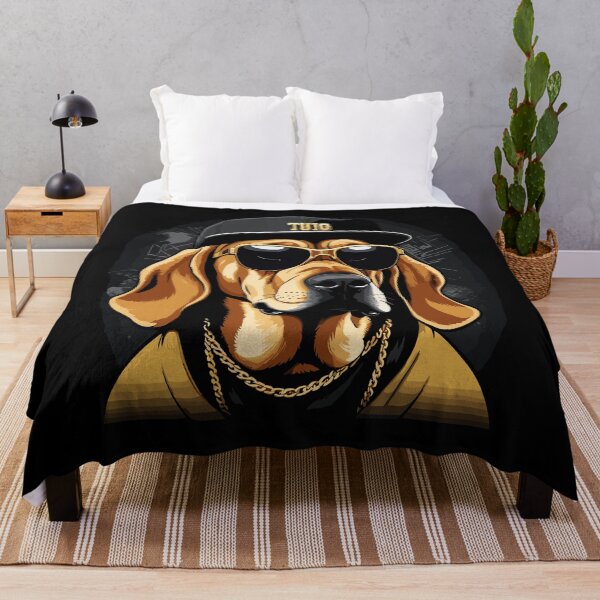 Item preview, Bloodhound Gangsta Gangster Dog Gift designed and sold by Pineapple-Tree.