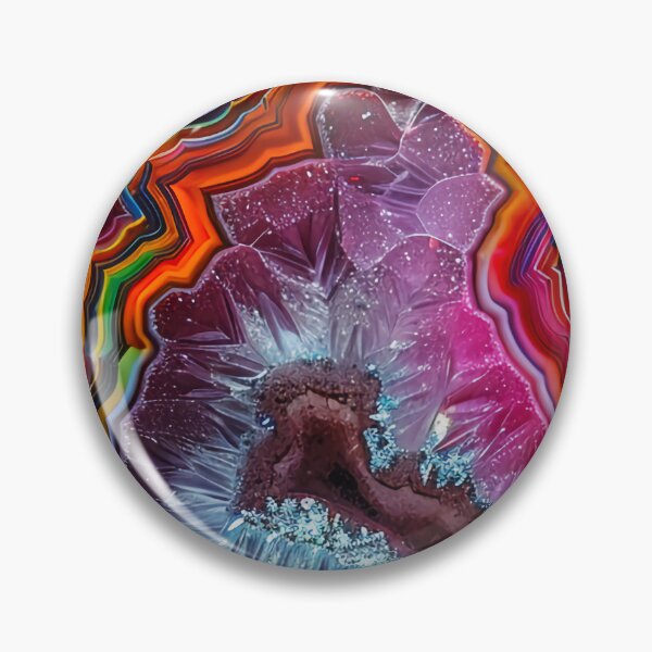 Item preview, gorgeous colorful agate stone designed and sold by haroulita.