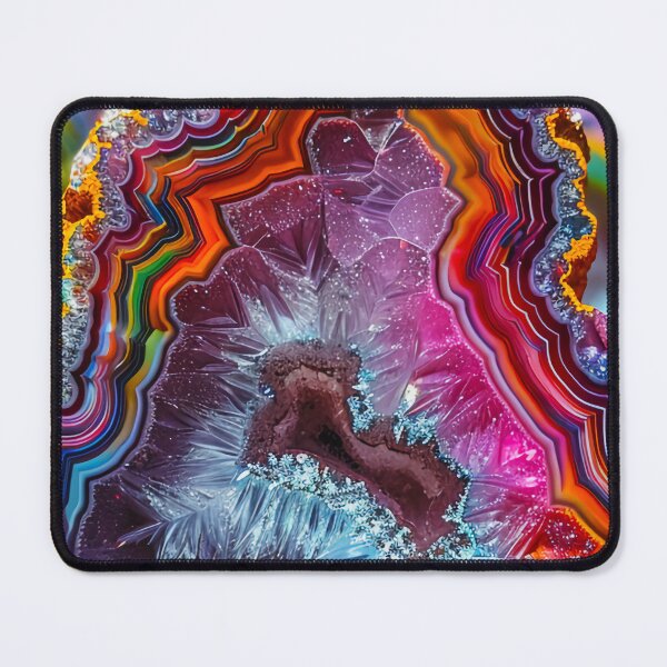 Item preview, gorgeous colorful agate stone designed and sold by haroulita.
