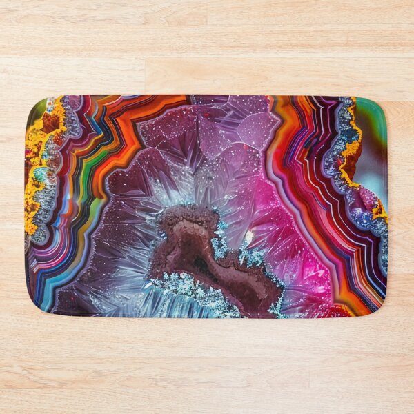 Item preview, gorgeous colorful agate stone designed and sold by haroulita.
