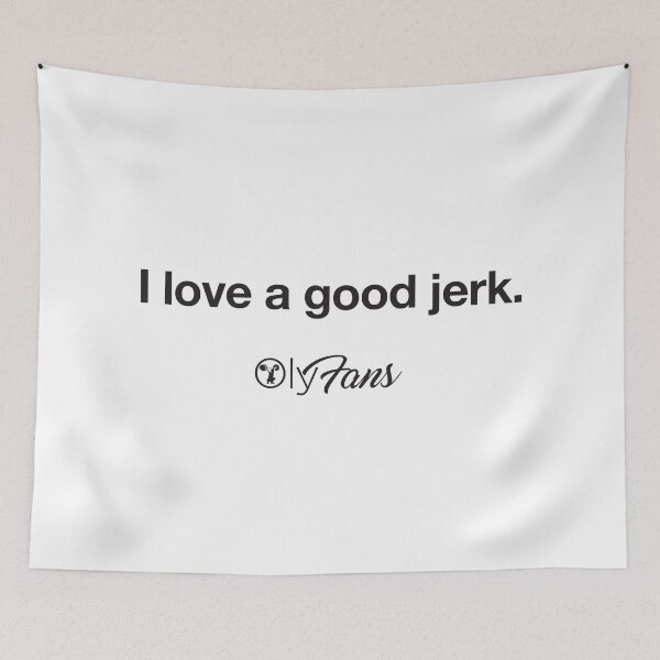 Item preview, I love a good jerk. Black. OlyFans designed and sold by Oly McPhee.