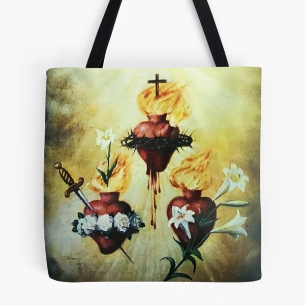 Item preview, Three Sacred hearts designed and sold by Crux Fidelis.