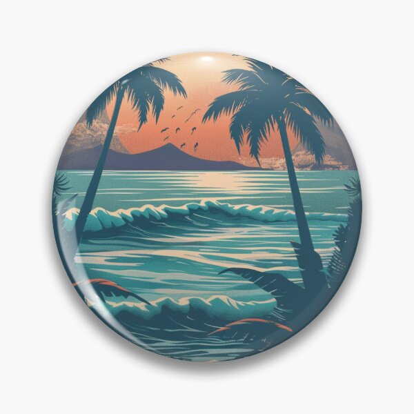 Item preview, Tropical Islands Oval Design 2 of 12 designed and sold by Jenson Major.