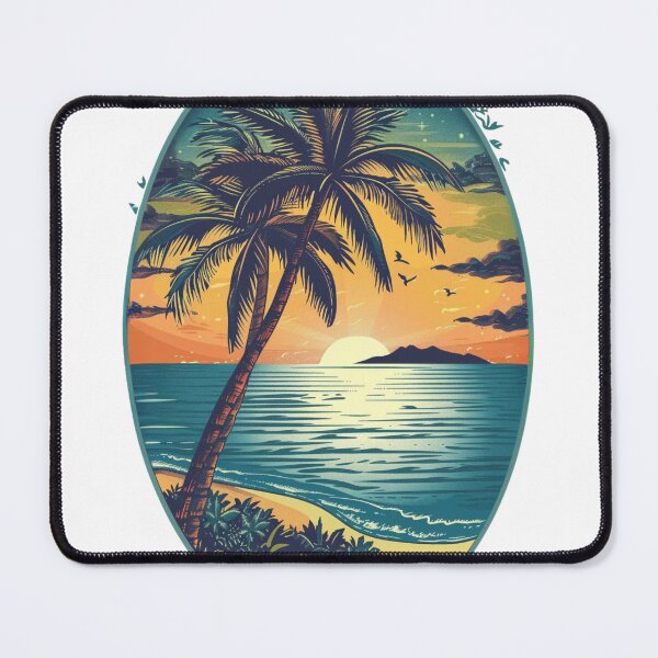 Item preview, Tropical Islands Oval Design 4 of 12 designed and sold by Jenson Major.