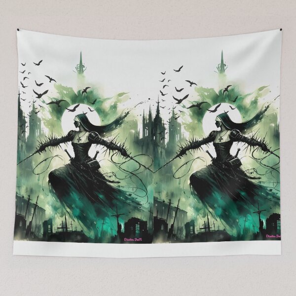 Item preview, warrior nun designed and sold by Designjeen.