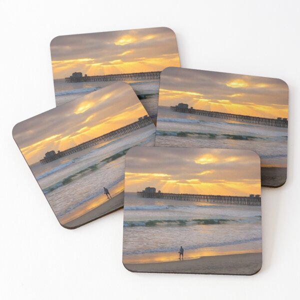 Item preview, GOLDEN STATE GLORY - OCEANSIDE PIER SUNSET designed and sold by Tammera.