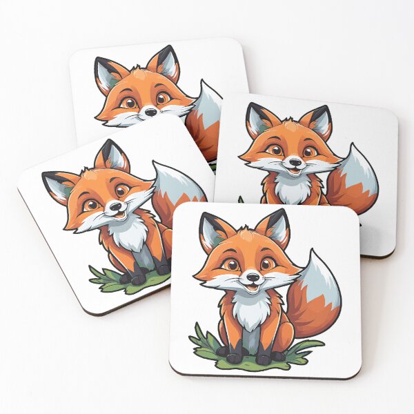 Item preview, Cute Little Fox - Cartoon Fox designed and sold by chrisrivait.