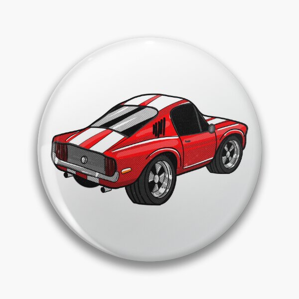 Item preview, Old Classic Red Car designed and sold by MonkiFlipp.