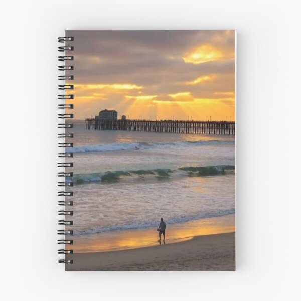 Item preview, GOLDEN STATE GLORY - OCEANSIDE PIER SUNSET designed and sold by Tammera.