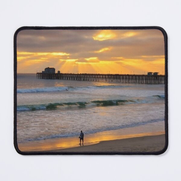 Item preview, GOLDEN STATE GLORY - OCEANSIDE PIER SUNSET designed and sold by Tammera.