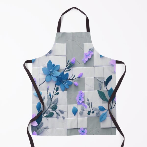 Item preview, Flowers on squares  designed and sold by Flowersonstuff.