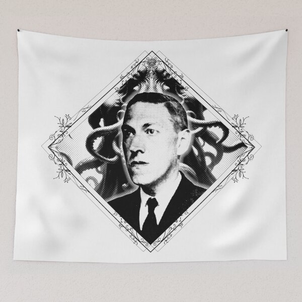 Item preview, black lovecraft designed and sold by DivaCalaveras.