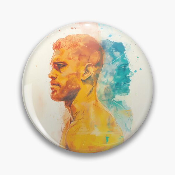 Item preview, Essence and Echo: Dual Portrait in Color - GayDoodles Art designed and sold by GayDoodles.