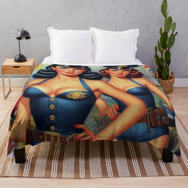Item preview, Hot Cop Girls designed and sold by PulpVintage.