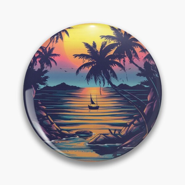 Item preview, Tropical Islands Oval Design 5 of 12 designed and sold by Jenson Major.