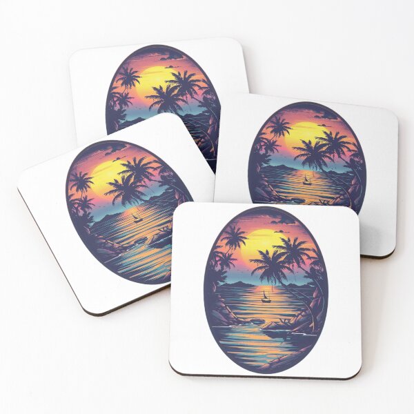 Item preview, Tropical Islands Oval Design 5 of 12 designed and sold by Jenson Major.