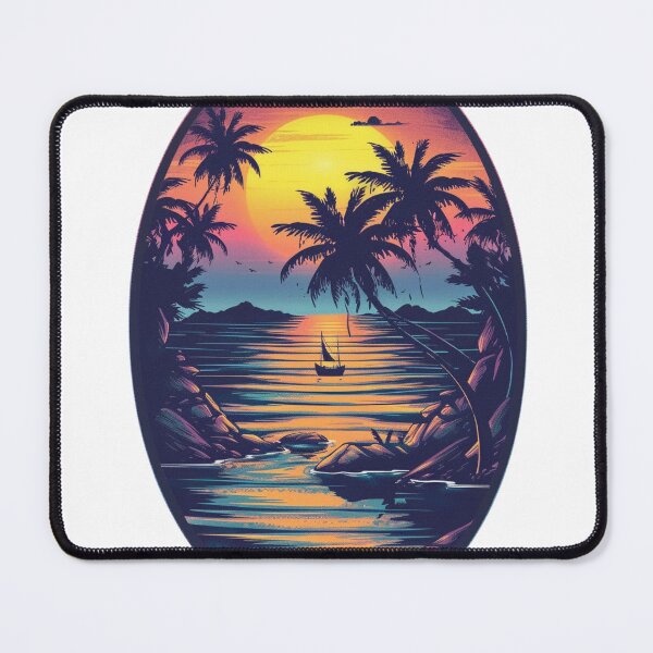 Item preview, Tropical Islands Oval Design 5 of 12 designed and sold by Jenson Major.