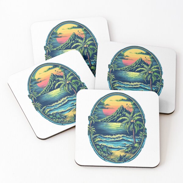 Item preview, Tropical Islands Oval Design 6 of 12 designed and sold by Jenson Major.
