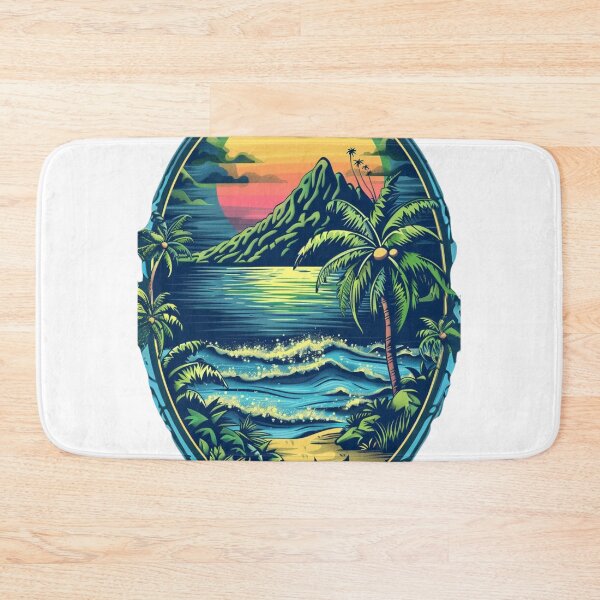 Item preview, Tropical Islands Oval Design 6 of 12 designed and sold by Jenson Major.
