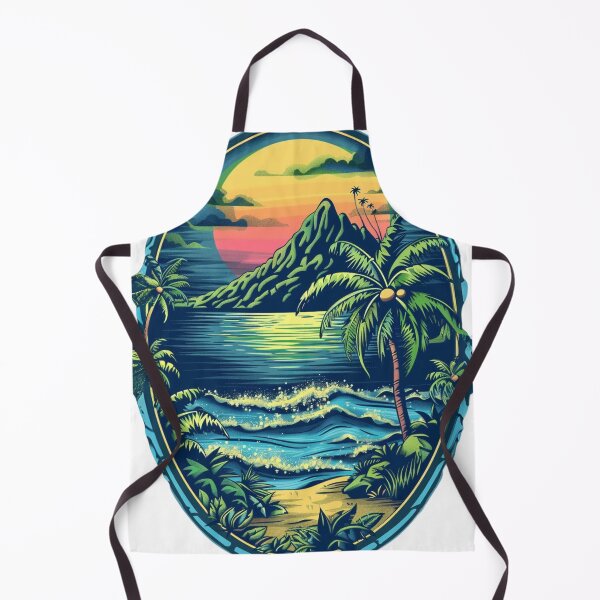 Item preview, Tropical Islands Oval Design 6 of 12 designed and sold by Jenson Major.