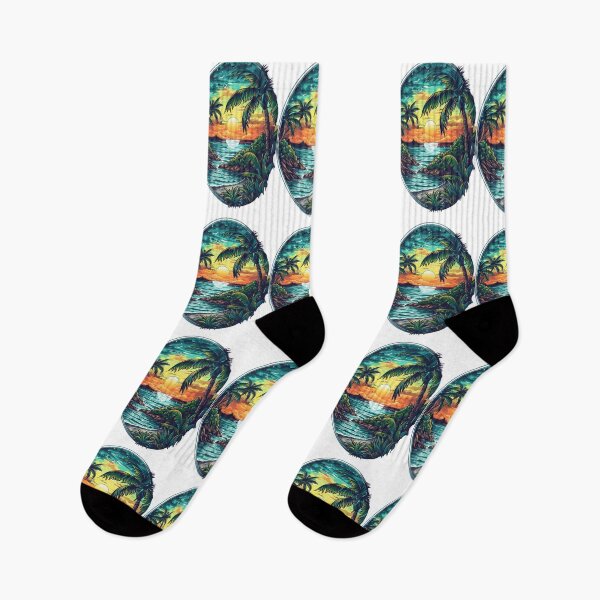 Item preview, Tropical Islands Oval Design 7 of 12 designed and sold by Jenson Major.